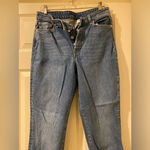 H&M Mom Jeans Size 8